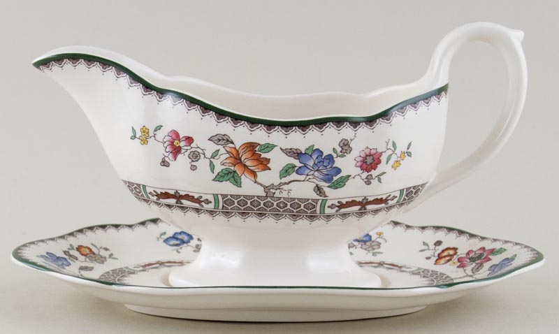 Sauce Boat and Stand c1993